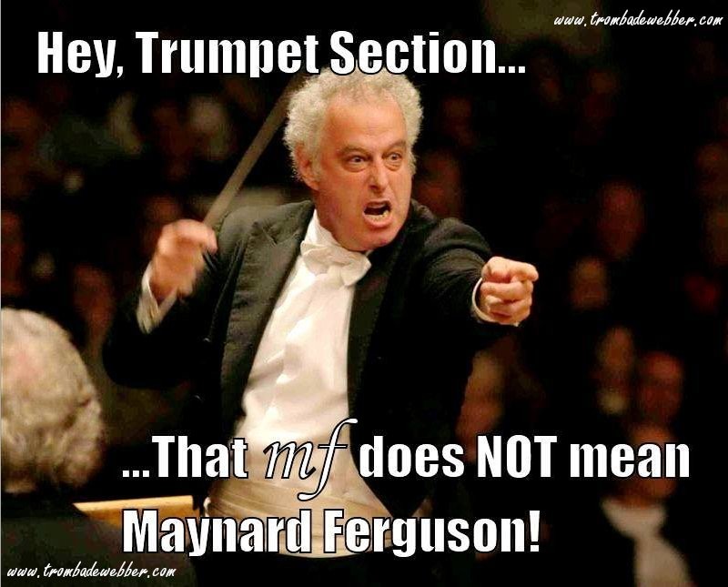 That mf does not mean Maynard Ferguson